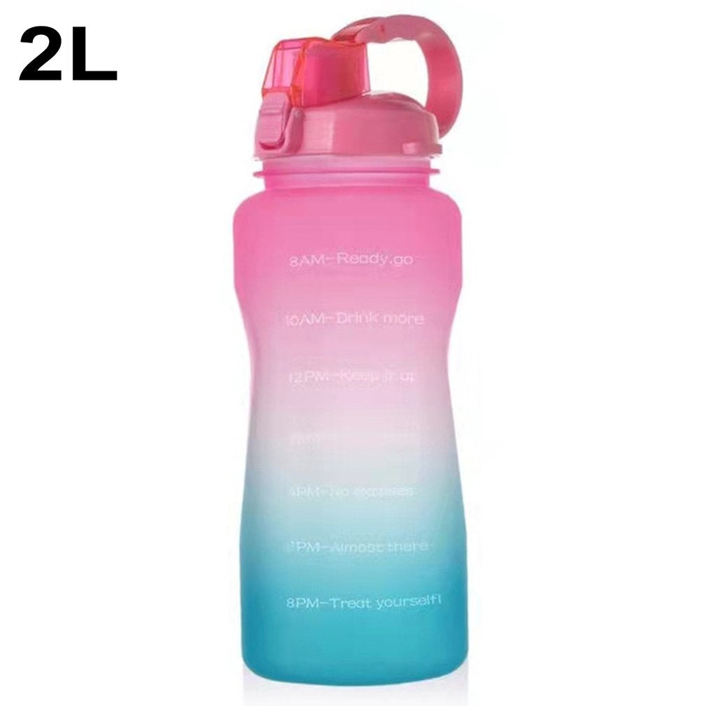 Gallon Water Bottle 3.8/2L Large Capacity  BPA Free