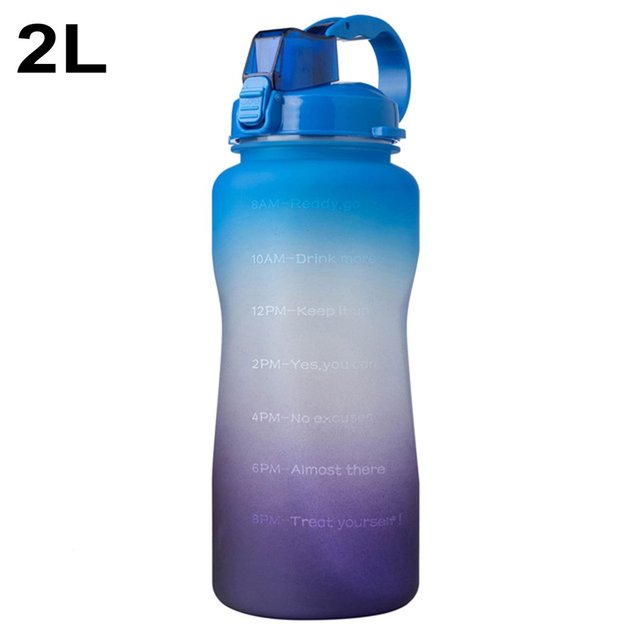 Gallon Water Bottle 3.8/2L Large Capacity  BPA Free