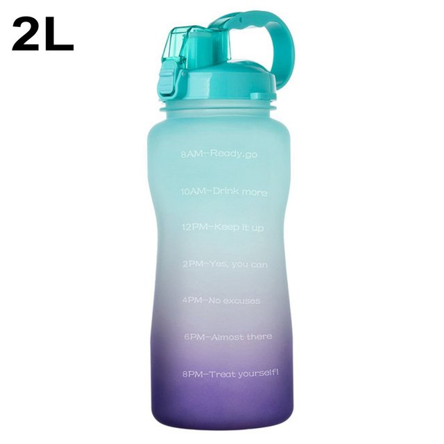 Gallon Water Bottle 3.8/2L Large Capacity  BPA Free