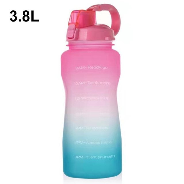 Gallon Water Bottle 3.8/2L Large Capacity  BPA Free