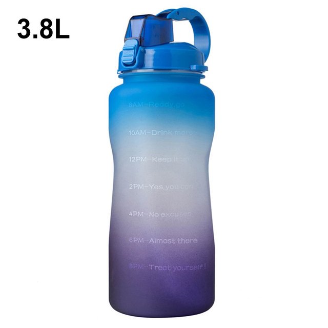 Gallon Water Bottle 3.8/2L Large Capacity  BPA Free