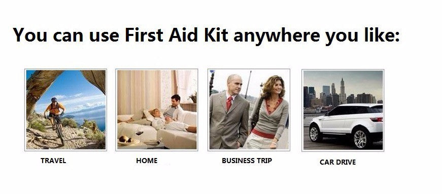 Mini First Aid Medical Trauma Kit Car Emergency Kits